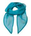 PR740 Premier 'Colours' Chiffon Scarf Teal colour image